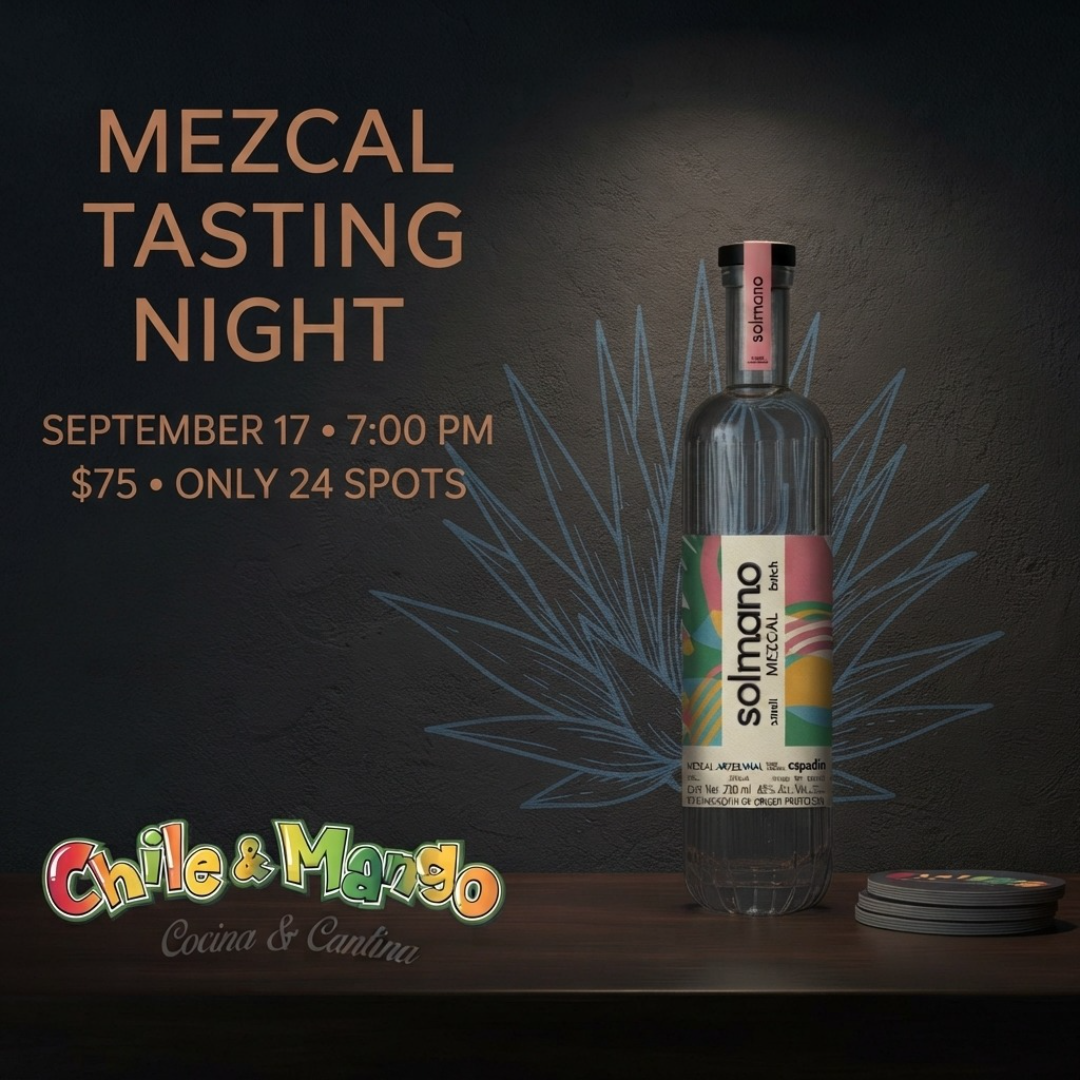 Mezcal Tasting Night at Chile N Mango