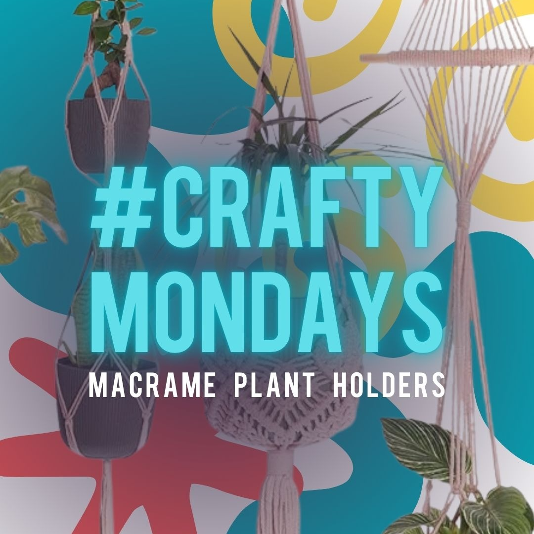 Crafty Mondays: Macrame Plant Holders