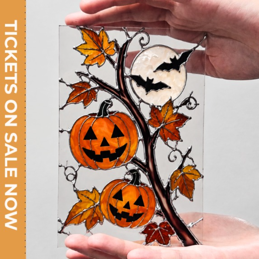 Halloween Glass Painting Workshop