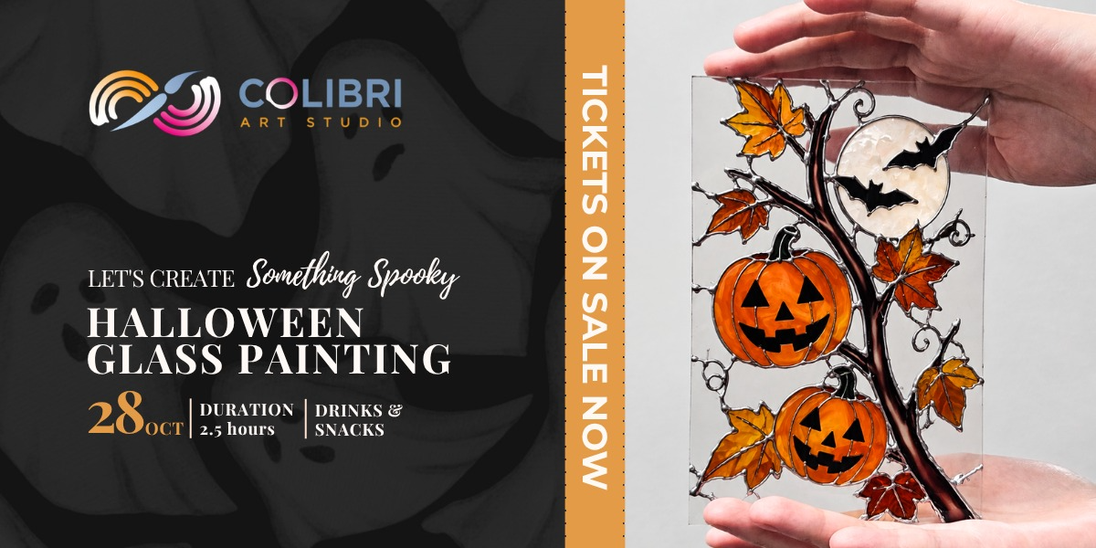 Halloween Glass Painting Workshop