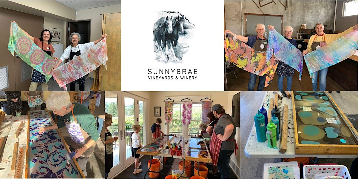 Create a Silk Scarf, SIP & CREATE Workshop- TAPPEN