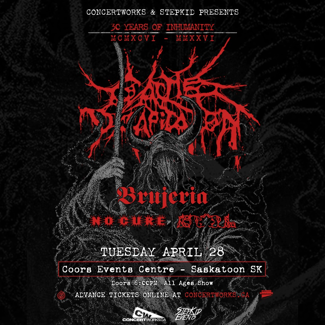 CATTLE DECAPITATION - 30 YEARS OF INHUMANITY TOUR | ALL AGES