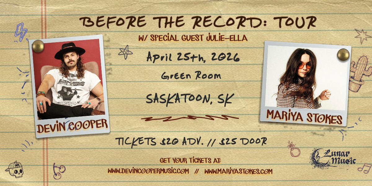 DEVIN COOPER & MARIYA STOKES | ALL AGES