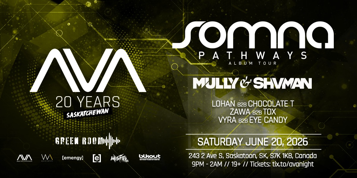 SOMNA W/ MULLY & SHVMAN | 19+