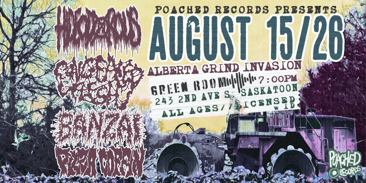 POACHED RECORDS SUMMER GRINDER | ALL AGES POACHED RECORDS SUMMER GRINDER | ALL AGES