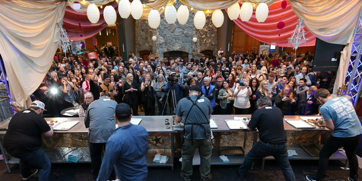 Bearfoot Bistro World Oyster Invitational & Bloody Caesar Battle Bearfoot Bistro World Oyster Invitational & Bloody Caesar Battle