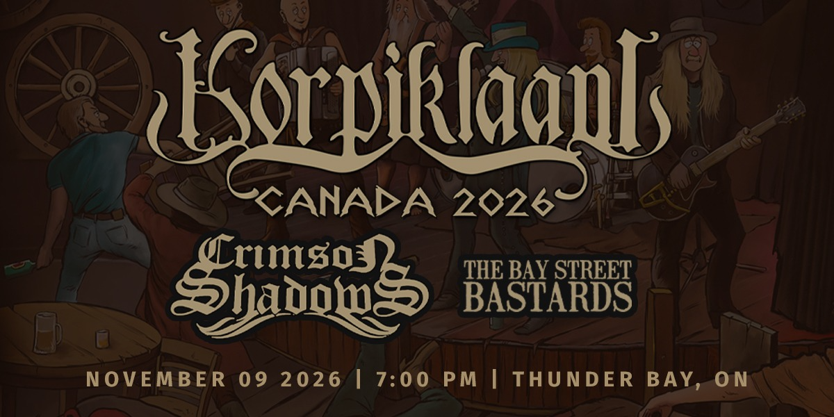 Korpiklaani w Crimson Shadows Bay Street Bastards