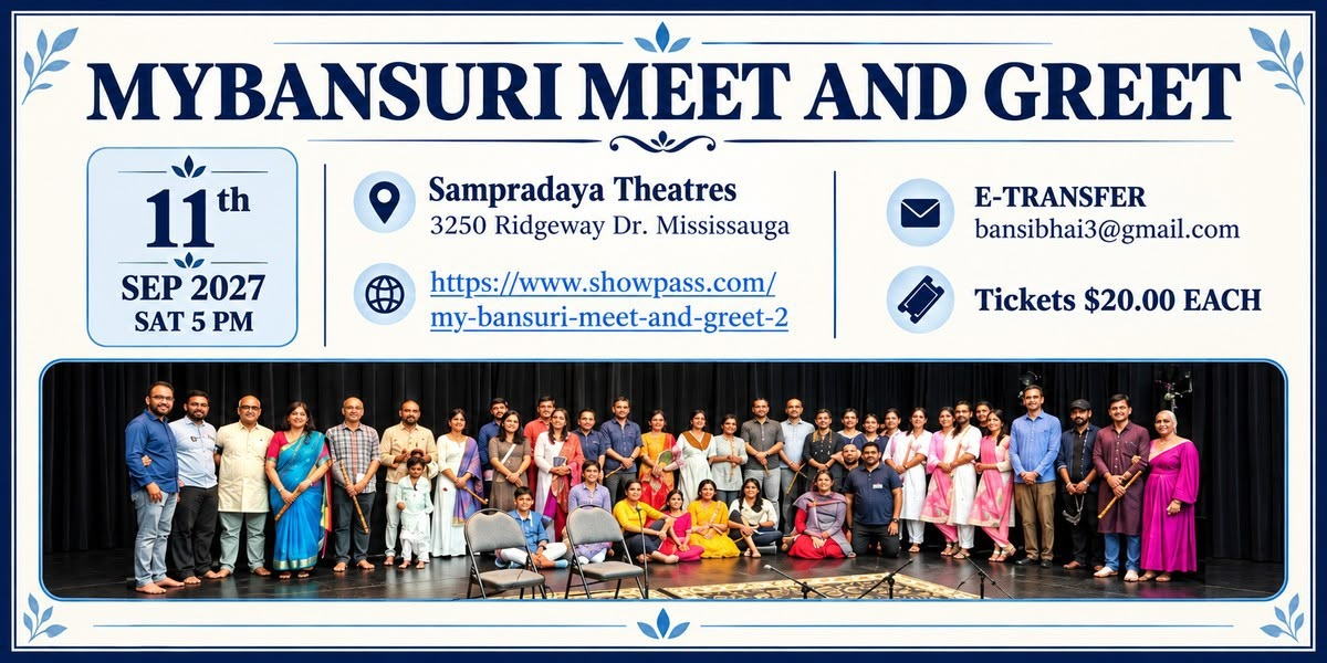MY BANSURI MEET AND GREET