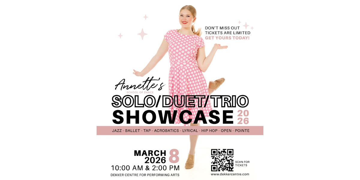 Annette's School of Dance Solo/Duet/Trio Showcase - 10:00 am Show