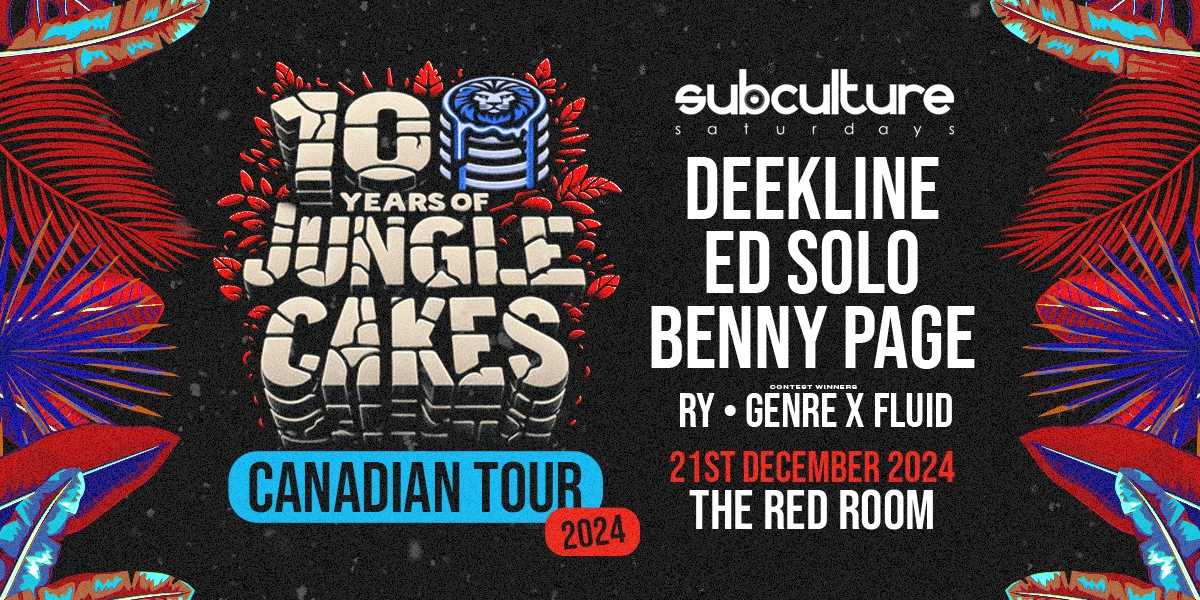 Jungle Cakes 10YR takeover feat Deekline x Ed Solo x Benny Page Jungle Cakes 10YR takeover feat Deekline x Ed Solo x Benny Page