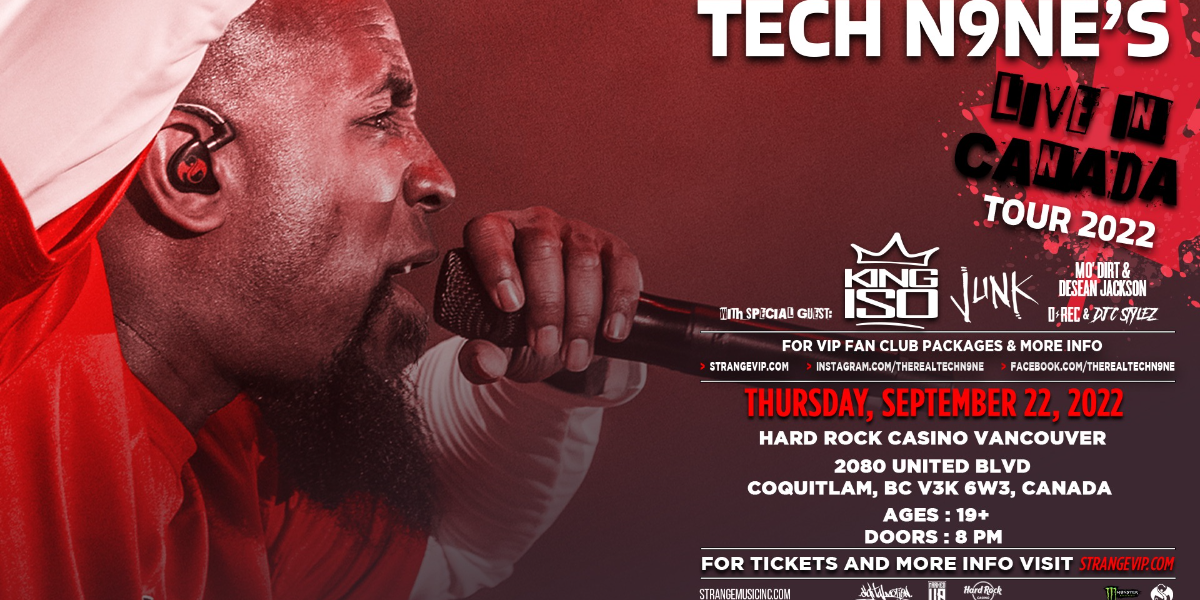 Tech N9ne - Live at The Hard Rock Tech N9ne - Live at The Hard Rock