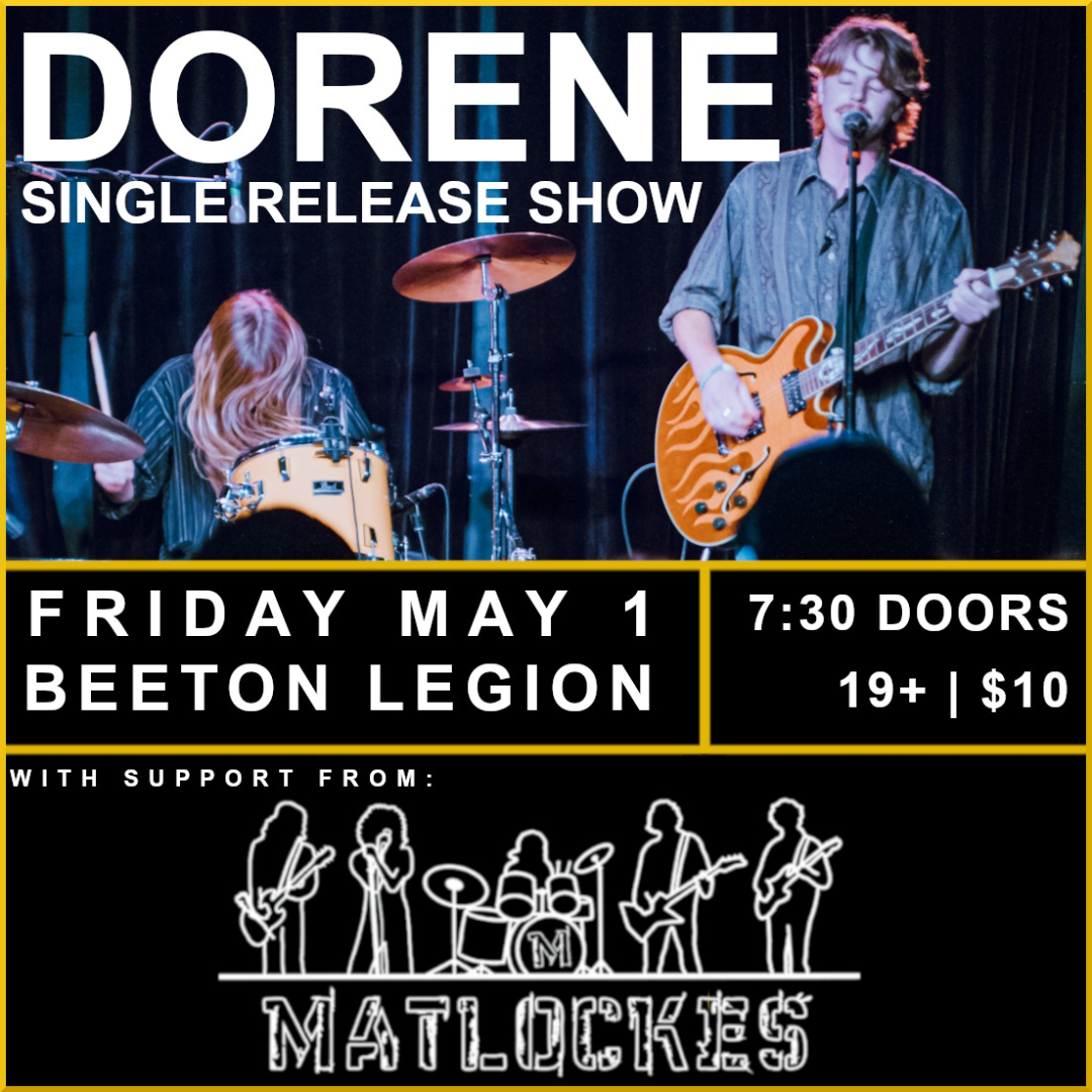 Dorene single release show w/ Matlockes