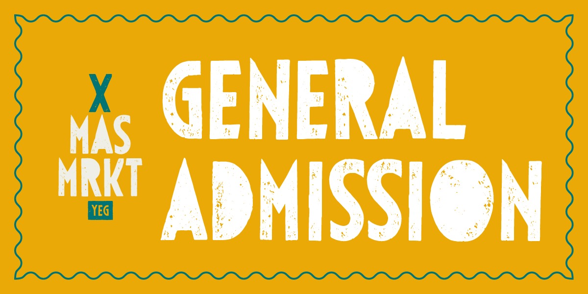 General Admission — Single Tickets