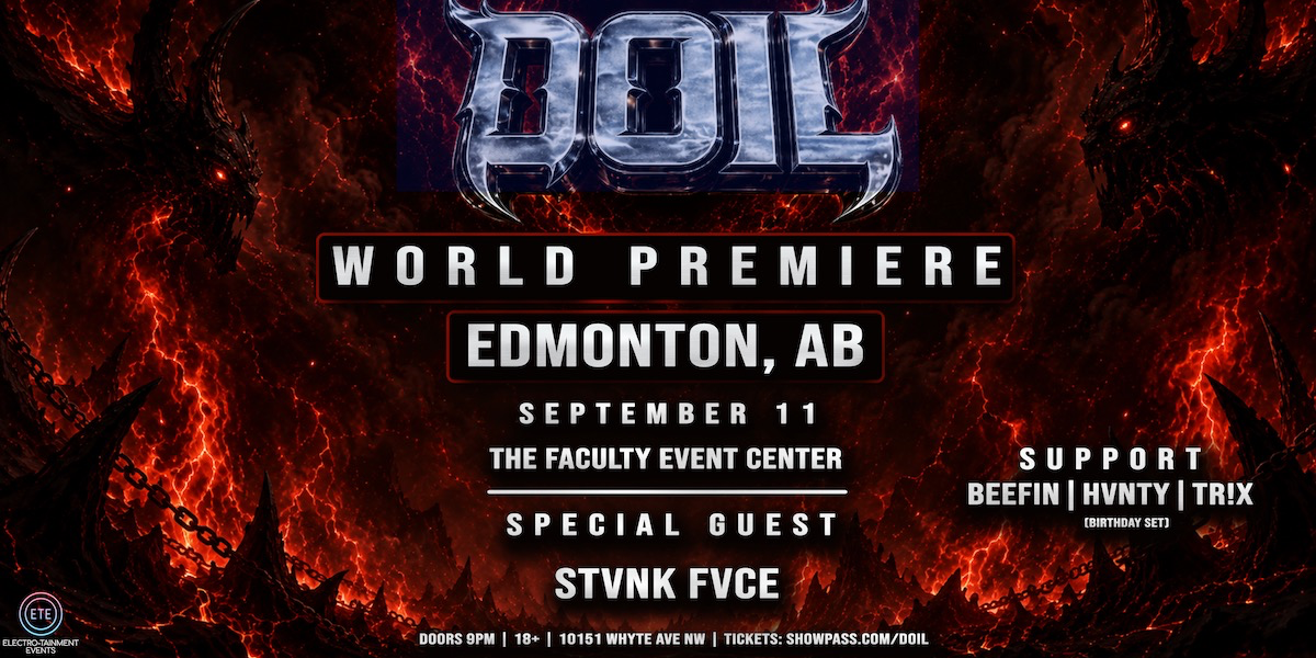 DOIL event artwork from Showpass