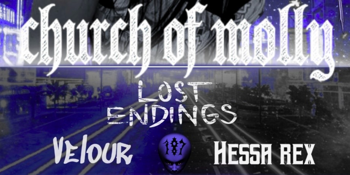 Midnight Escape Church of Molly event artwork from Showpass