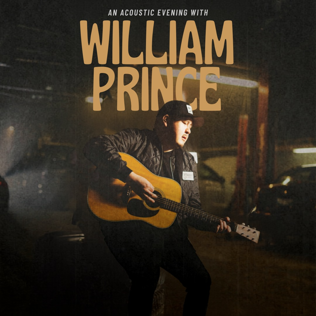 William Prince Festival Place event artwork from Showpass