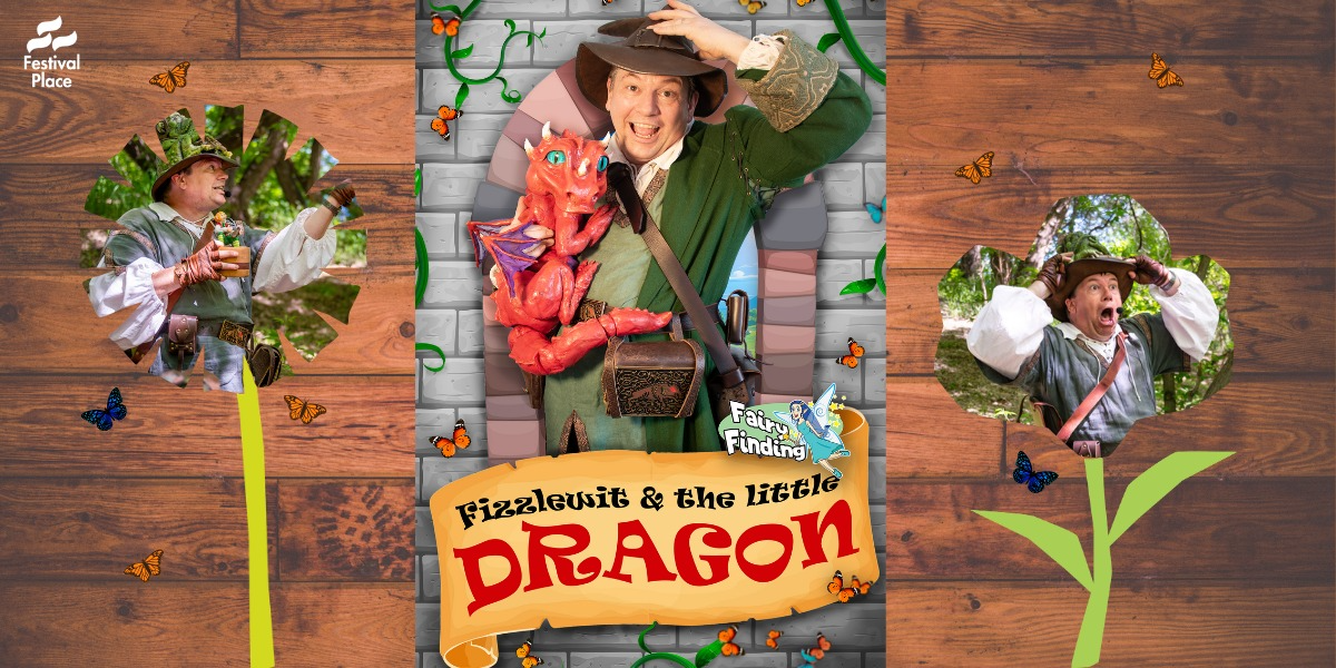 Fizzlewit and the Little Dragon event artwork from Showpass