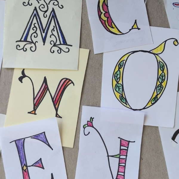 Versals - Intro to Fancy Capitals at Flourish Festival