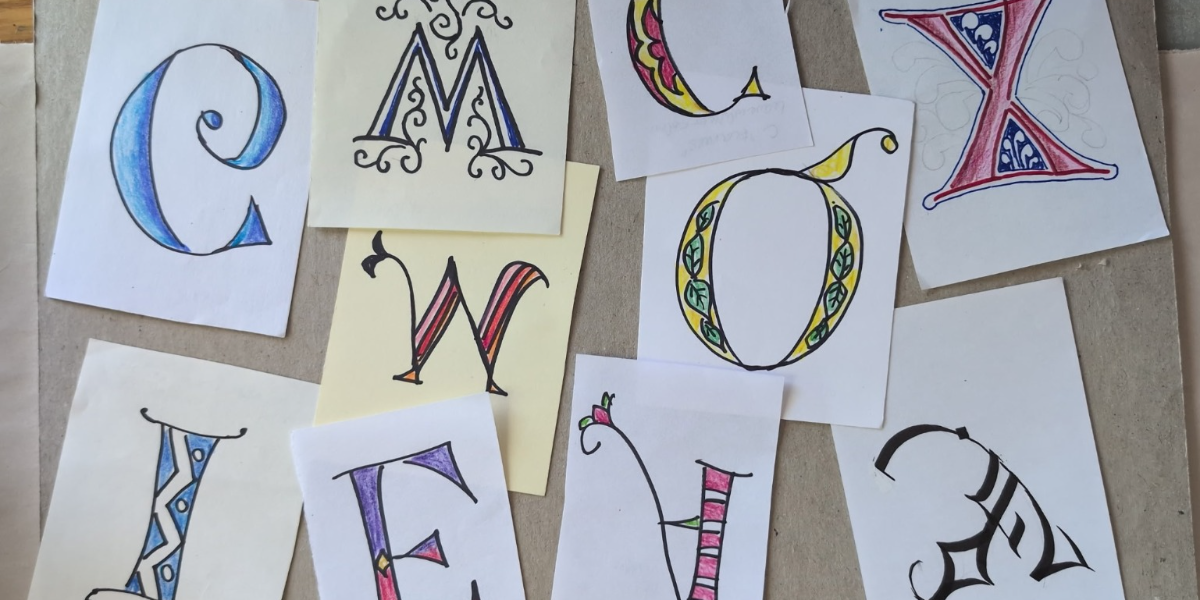 Versals - Intro to Fancy Capitals at Flourish Festival