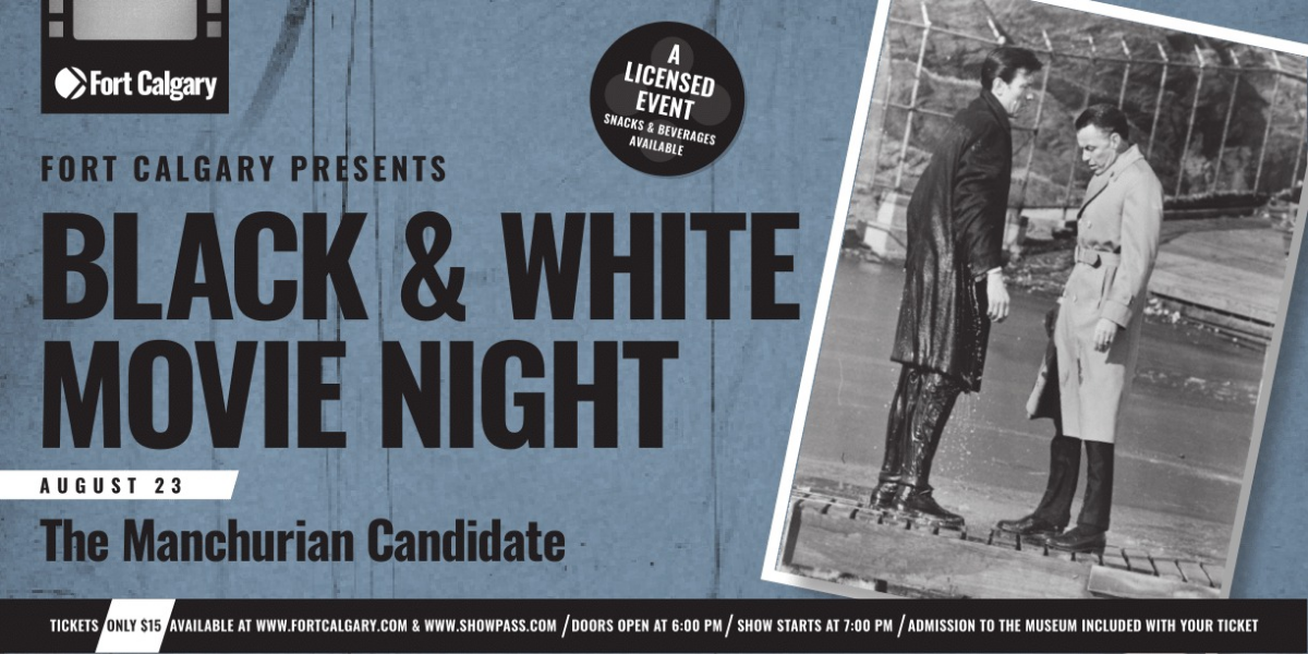 Fort Calgary Presents: Black & White Movie Nights