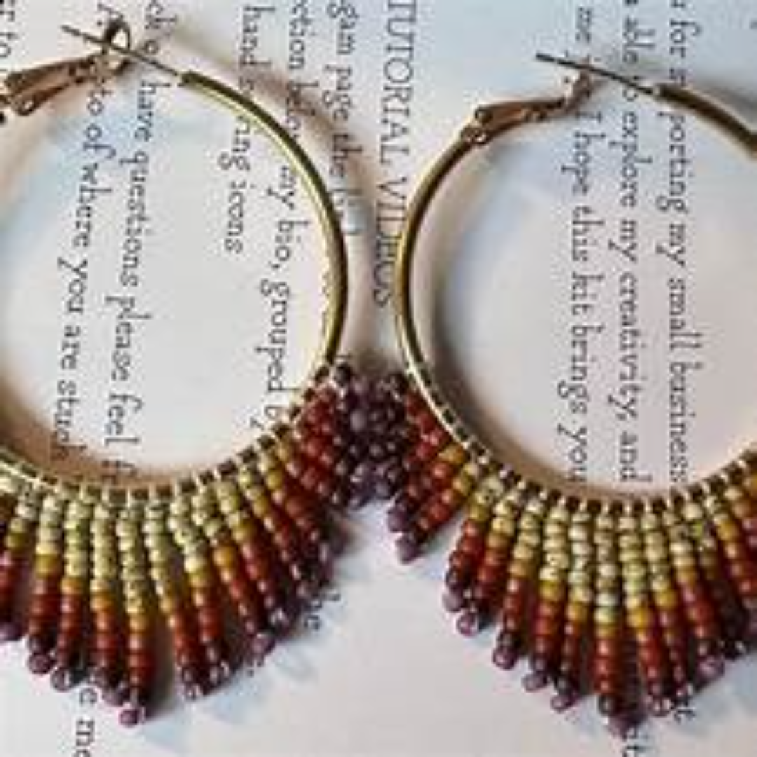 Beaded earrings