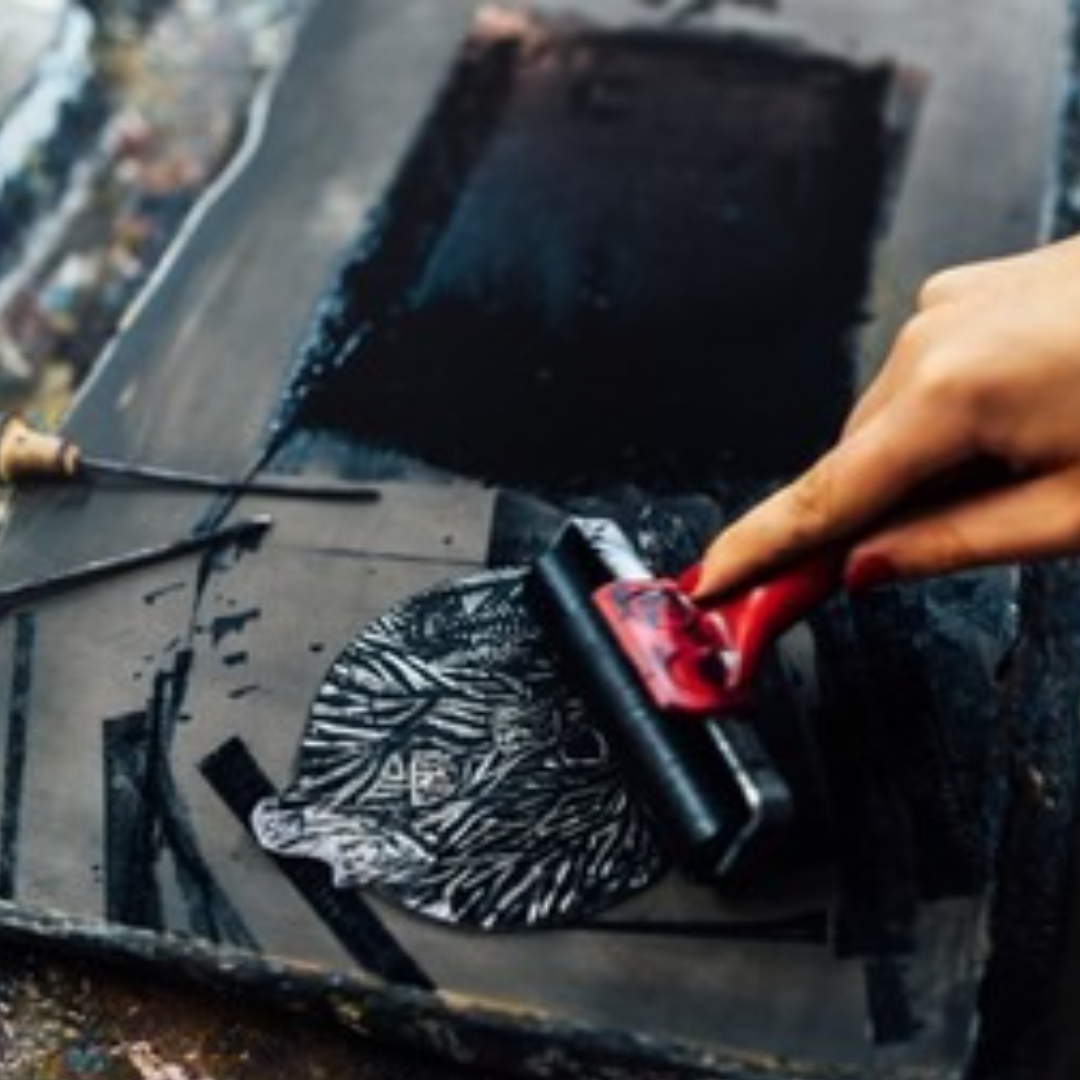 Lino Block Cutting