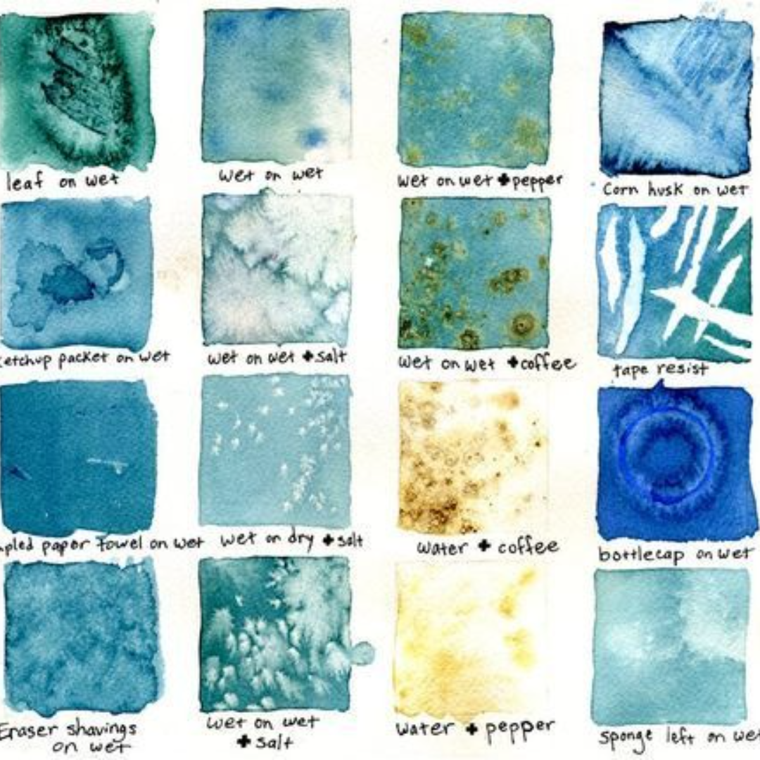 Watercolour techniques and theory