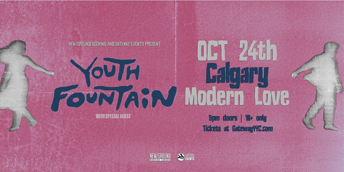 Youth Fountain Calgary event artwork from Showpass
