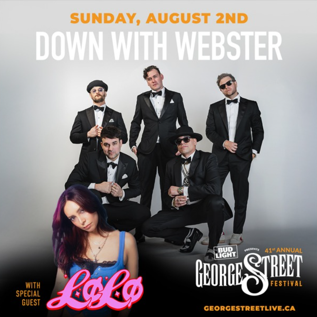 2026 George Street Festival: Sunday, August 2nd featuring Down With Webster