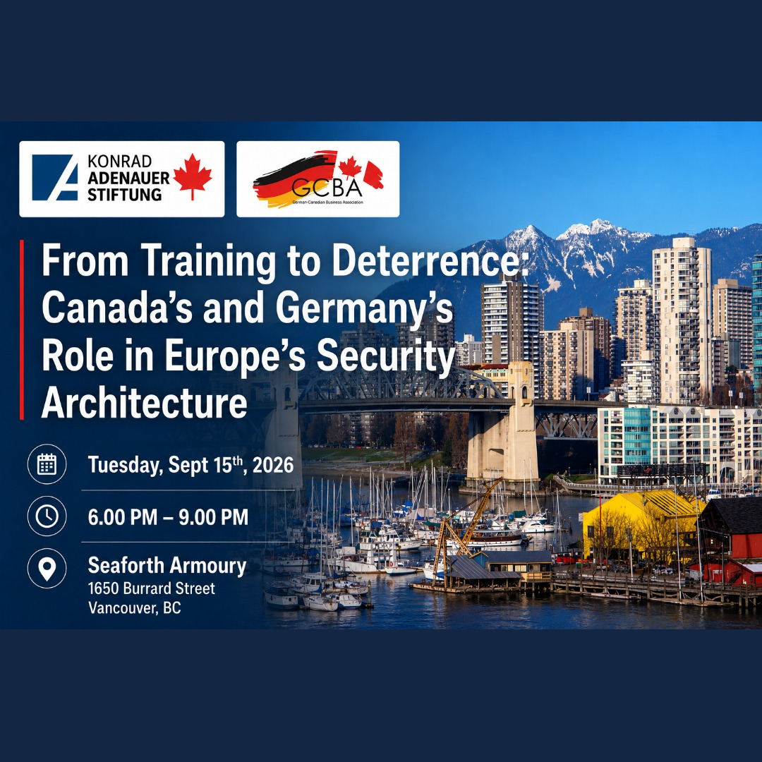 Canada’s and Germany’s Role in Europe’s Security Architecture