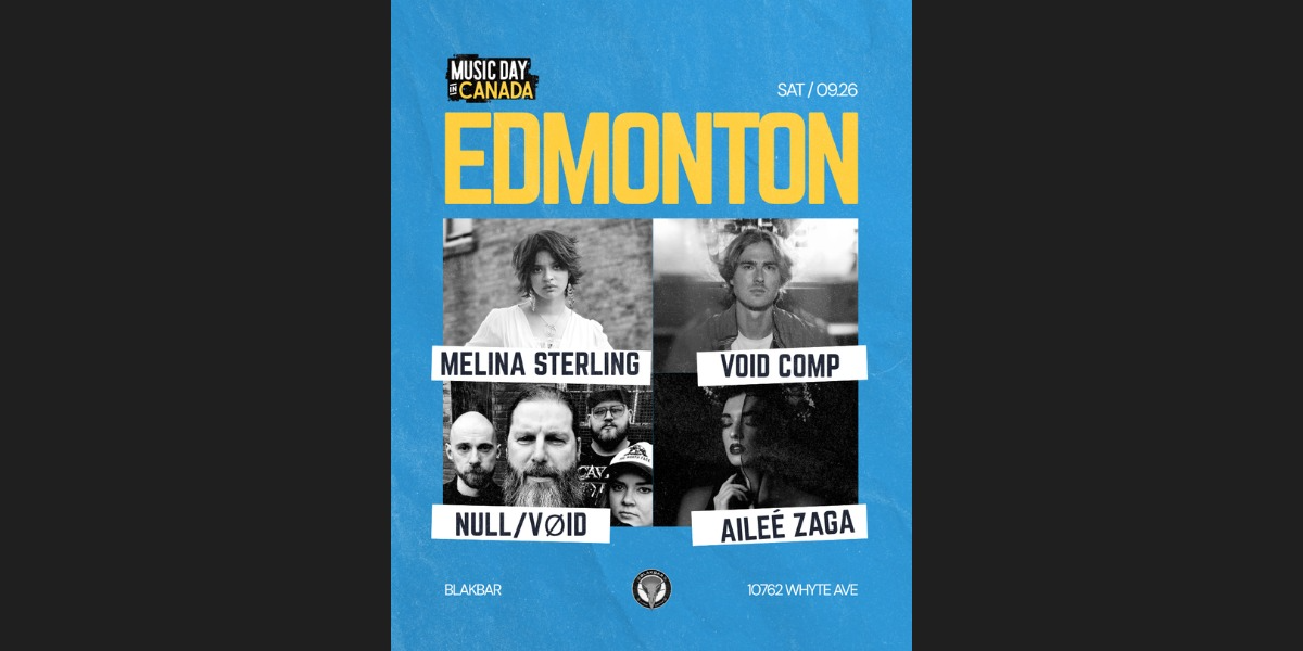 Blakbar: Music Day In Canada event artwork from Showpass