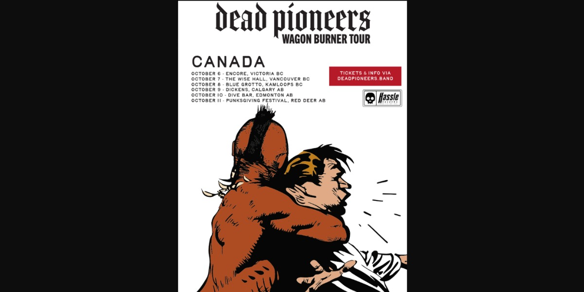 Dead Pioneers Wagon Burner Tour at The Dive Bar event artwork from Showpass