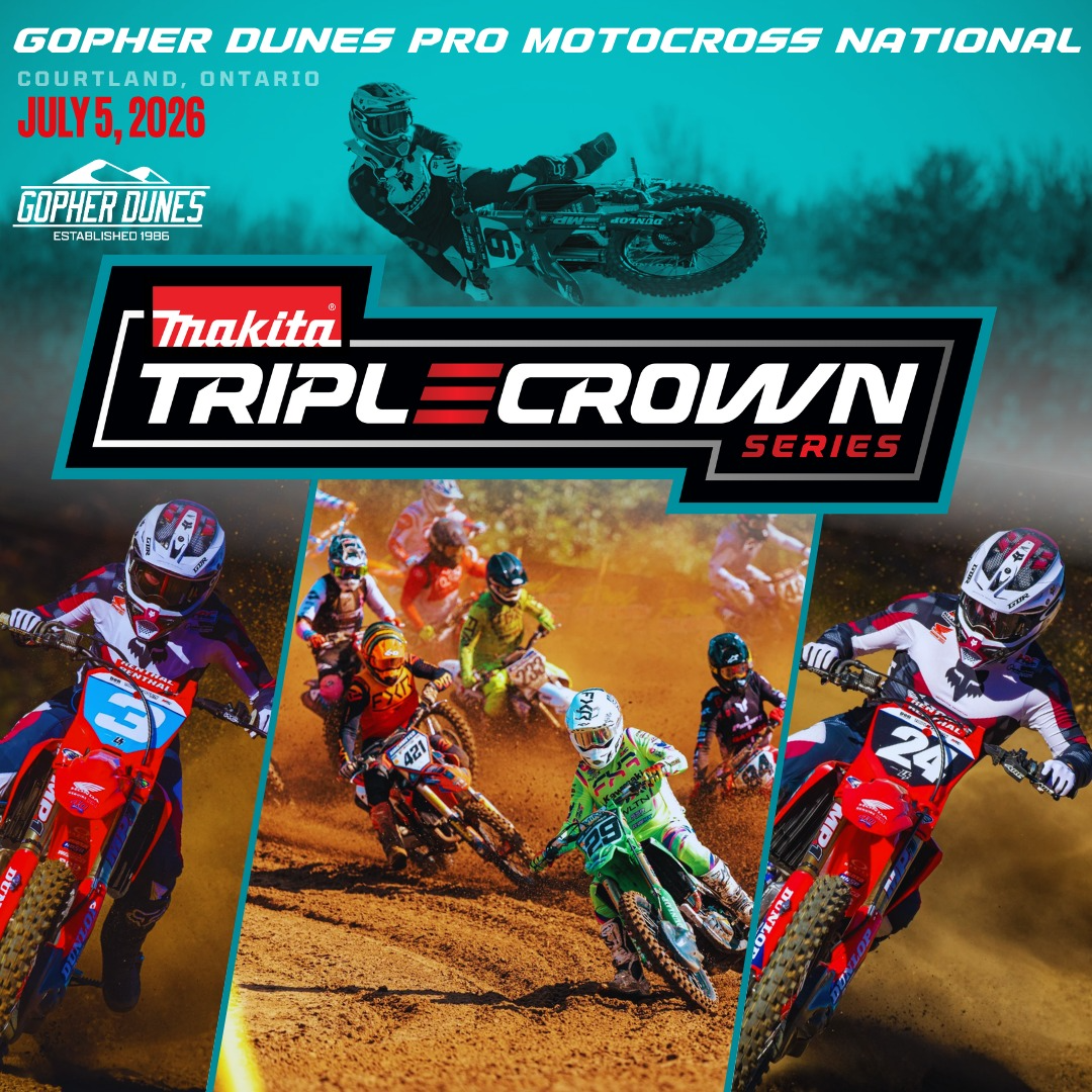 Gopher Dunes Pro Motocross National - Admission ( July 3rd - July 5th)
