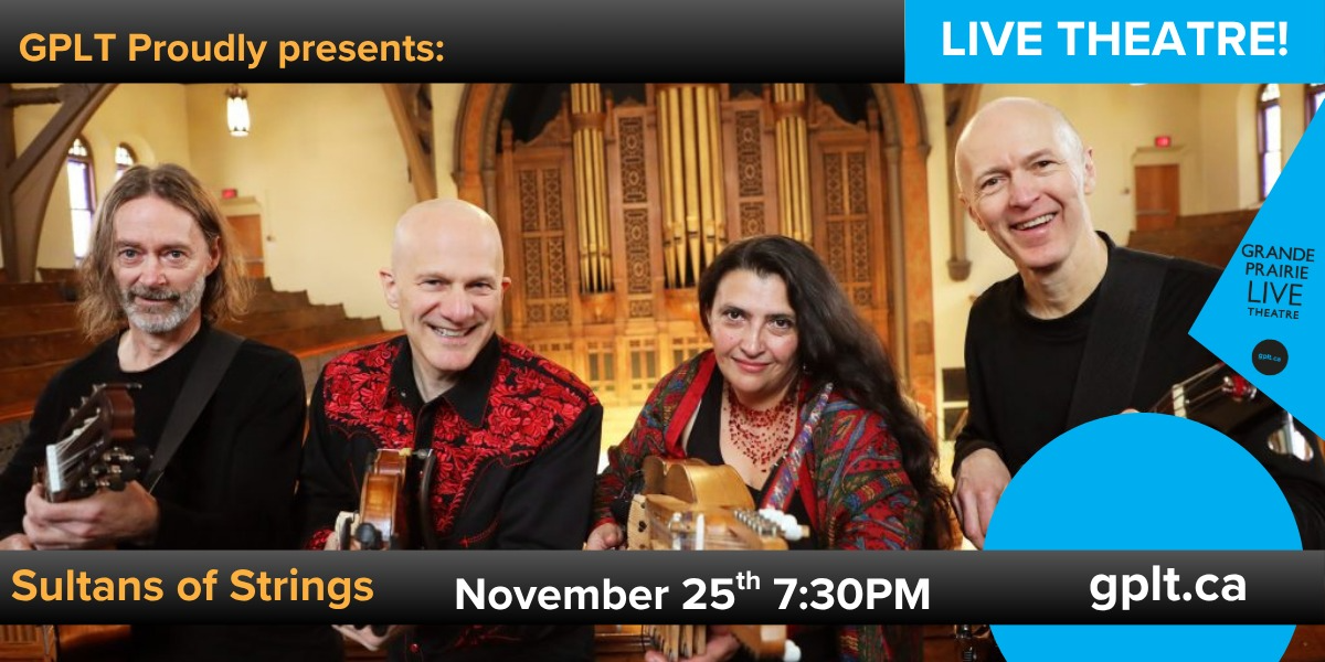 Sultans of String event artwork from Showpass
