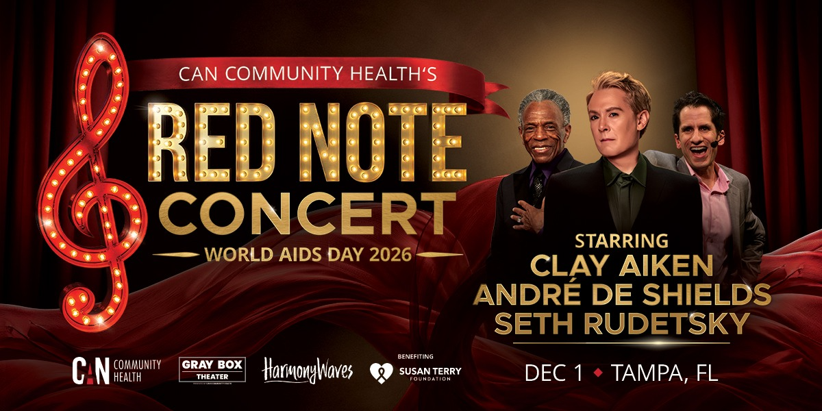 World AIDS Day Concert: Clay Aiken, André DeShields & Seth Rudetsky | Tampa