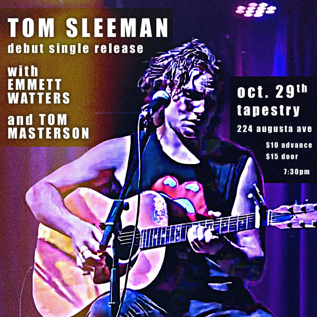 Tom Sleeman's Debut Single Release