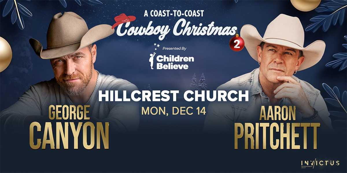 A Coast-to-Coast Cowboy Christmas 2 event artwork from Showpass