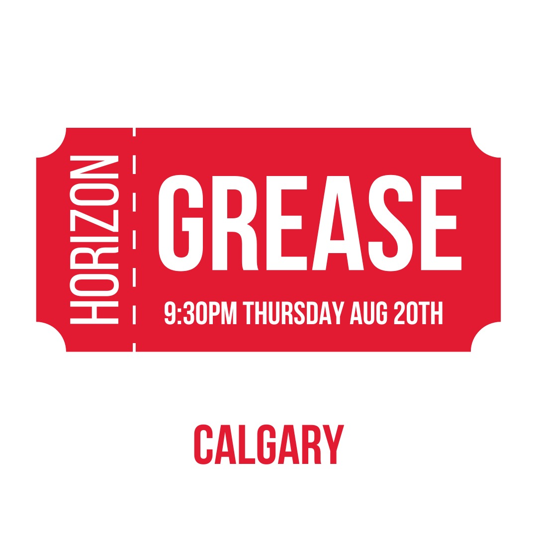 Grease August 20 Calgary