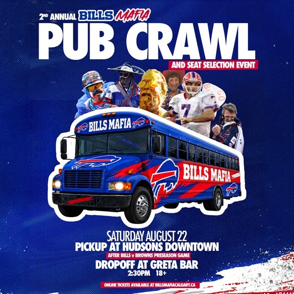 BILLS MAFIA PARTY BUS (2nd Annual)