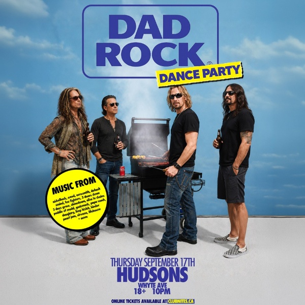 DAD ROCK @ HUDSONS WHYTE (Foo Fighters After Party)