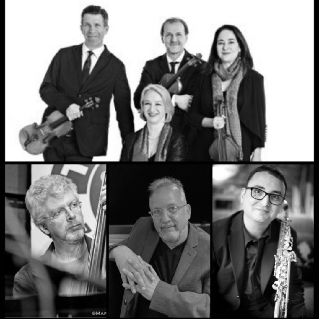 Brian Dickinson Trio ft. Kelly Jefferson, Jim Vivian w/ Penderecki String Quartet