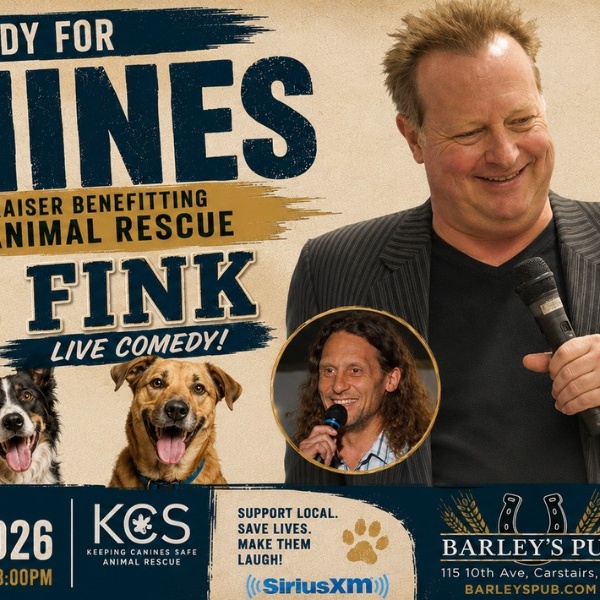 Comedy for Canines - Fundraiser benefitting KCS Animal Rescue feat Jebb Fink