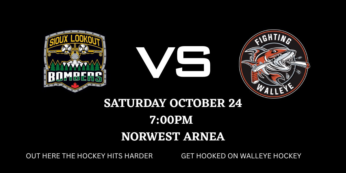 Walleye vs SL Bombers Oct 24th