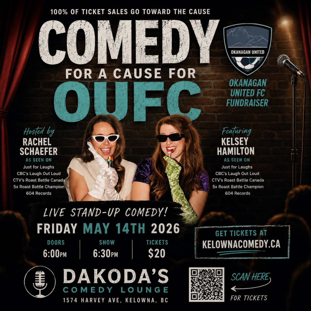 Comedy for a Cause for OUFC with Rachel Schaefer & Kelsey Hamilton