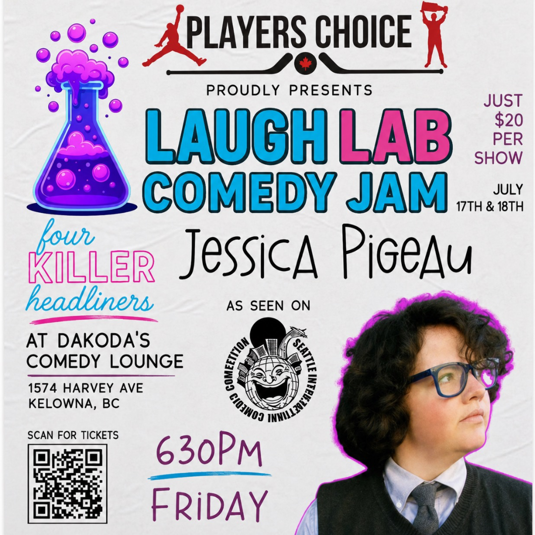 Laugh Lab Comedy Jam with Jessica Pigeau presented by Players Choice