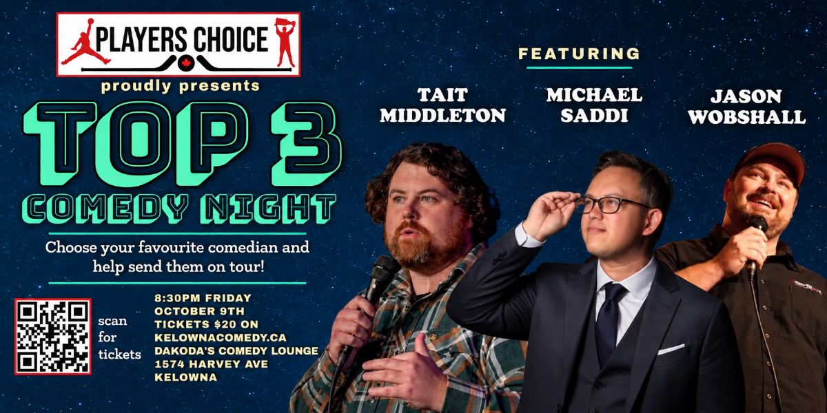 Players Choice presents Top 3 Comedy Night