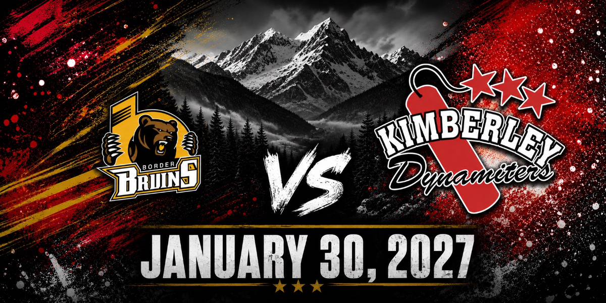 Grand Forks Border Bruins @ Kimberley Dynamiters Grand Forks Border Bruins @ Kimberley Dynamiters