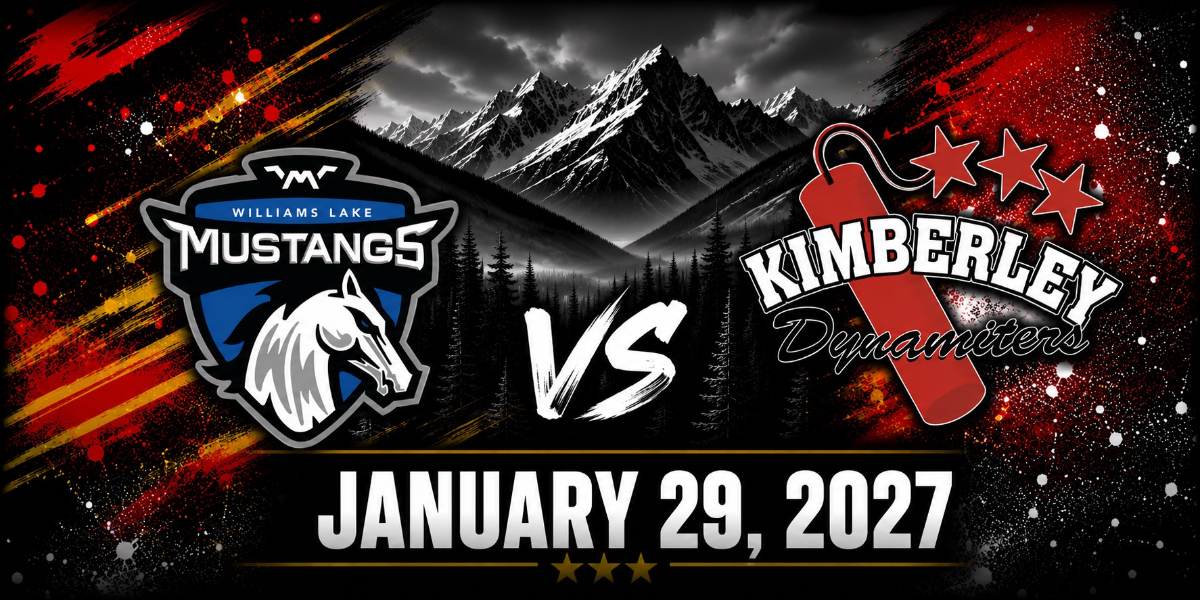 Williams Lake Mustangs @ Kimberley Dynamiters