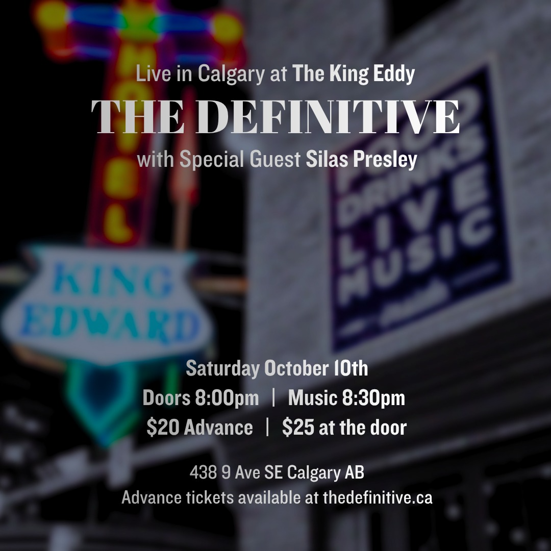 The Definitive with Silas Presley at the King Eddy