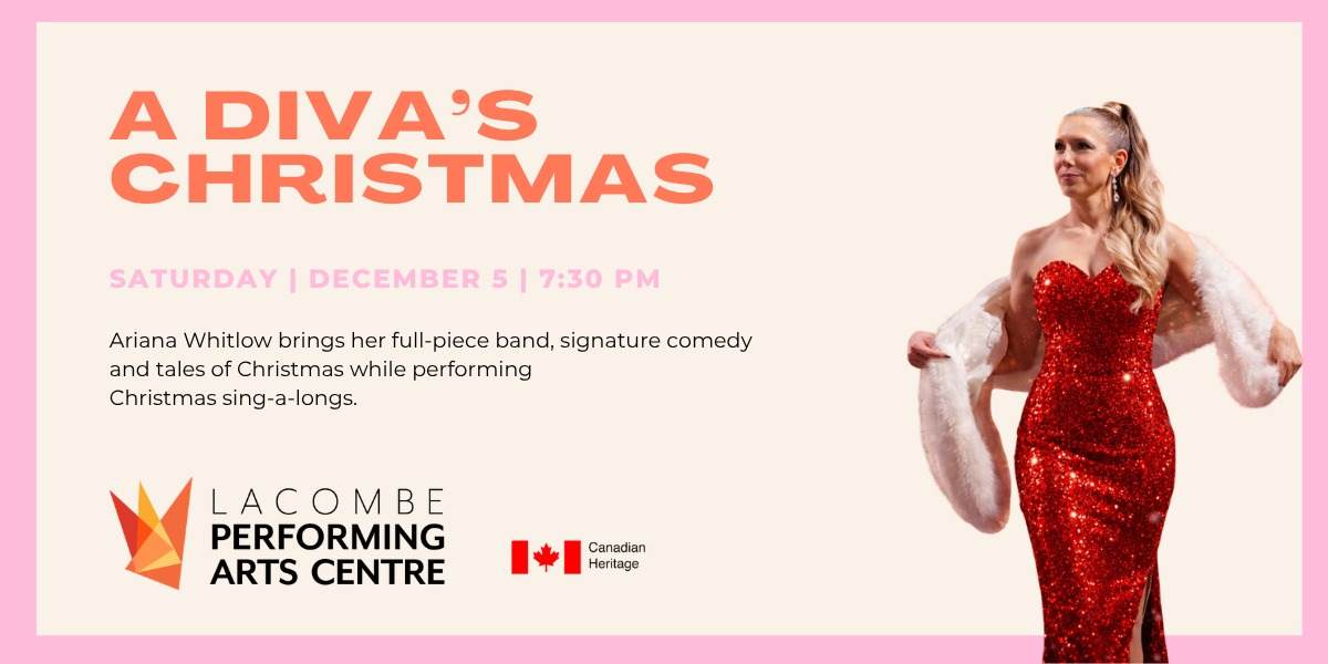 A Diva's Christmas event artwork from Showpass